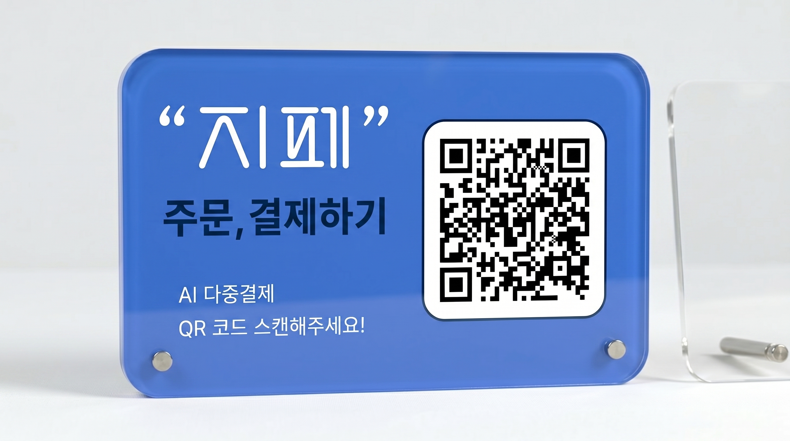 아크릴 스탠드 — 화이트